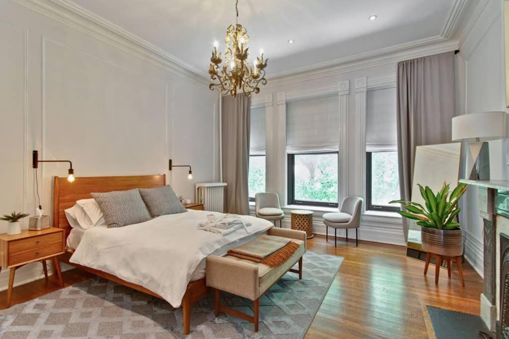 Historic Luxury Townhouse In Downtown Chicago Villa Exterior foto