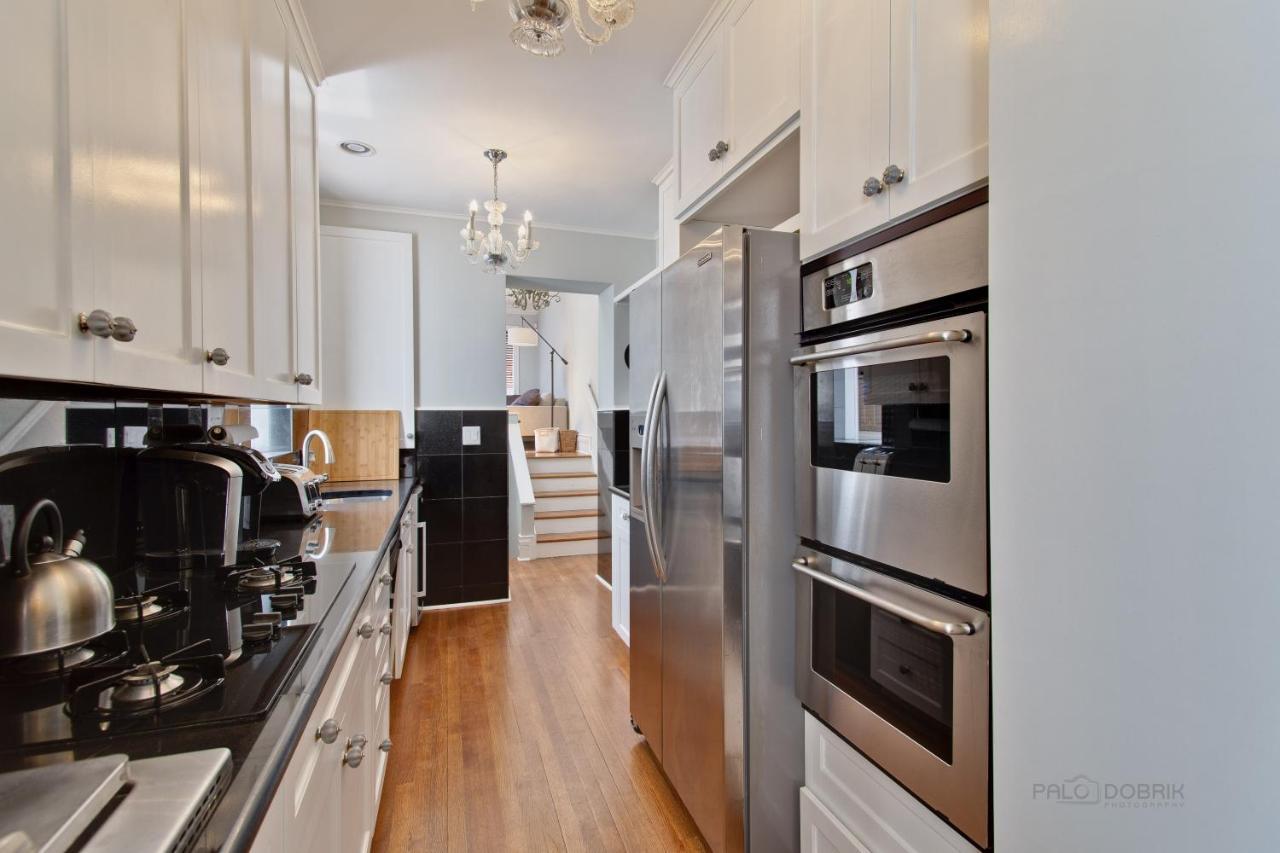 Historic Luxury Townhouse In Downtown Chicago Villa Exterior foto